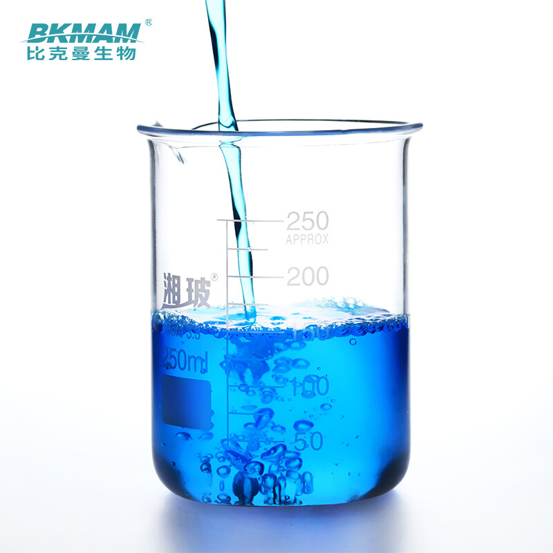 比克曼生物（BKMAM）低型玻璃烧杯 加厚高硼硅耐高温实验室 反应器 用于溶解、结晶 称重的照片